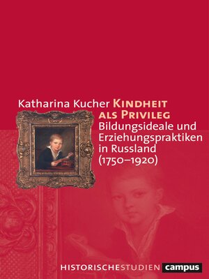 cover image of Kindheit als Privileg